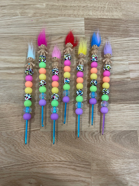 Crochet Hook Trolls