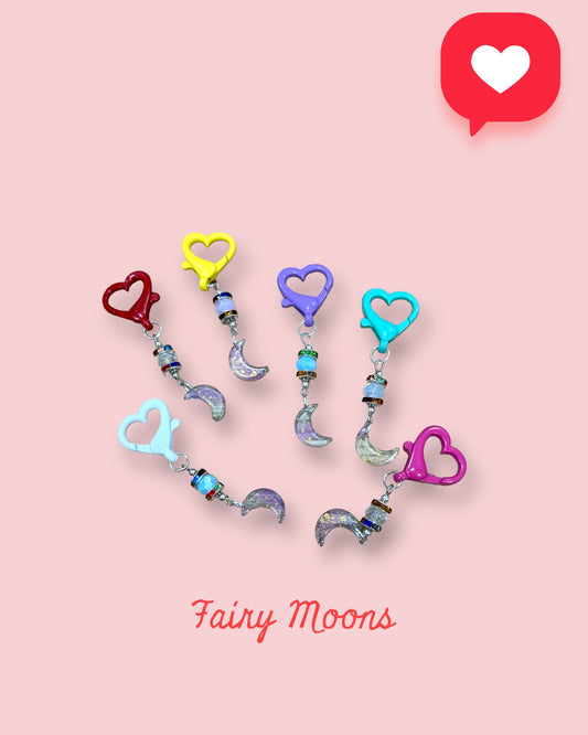 Fairy Moon Stitch Markers