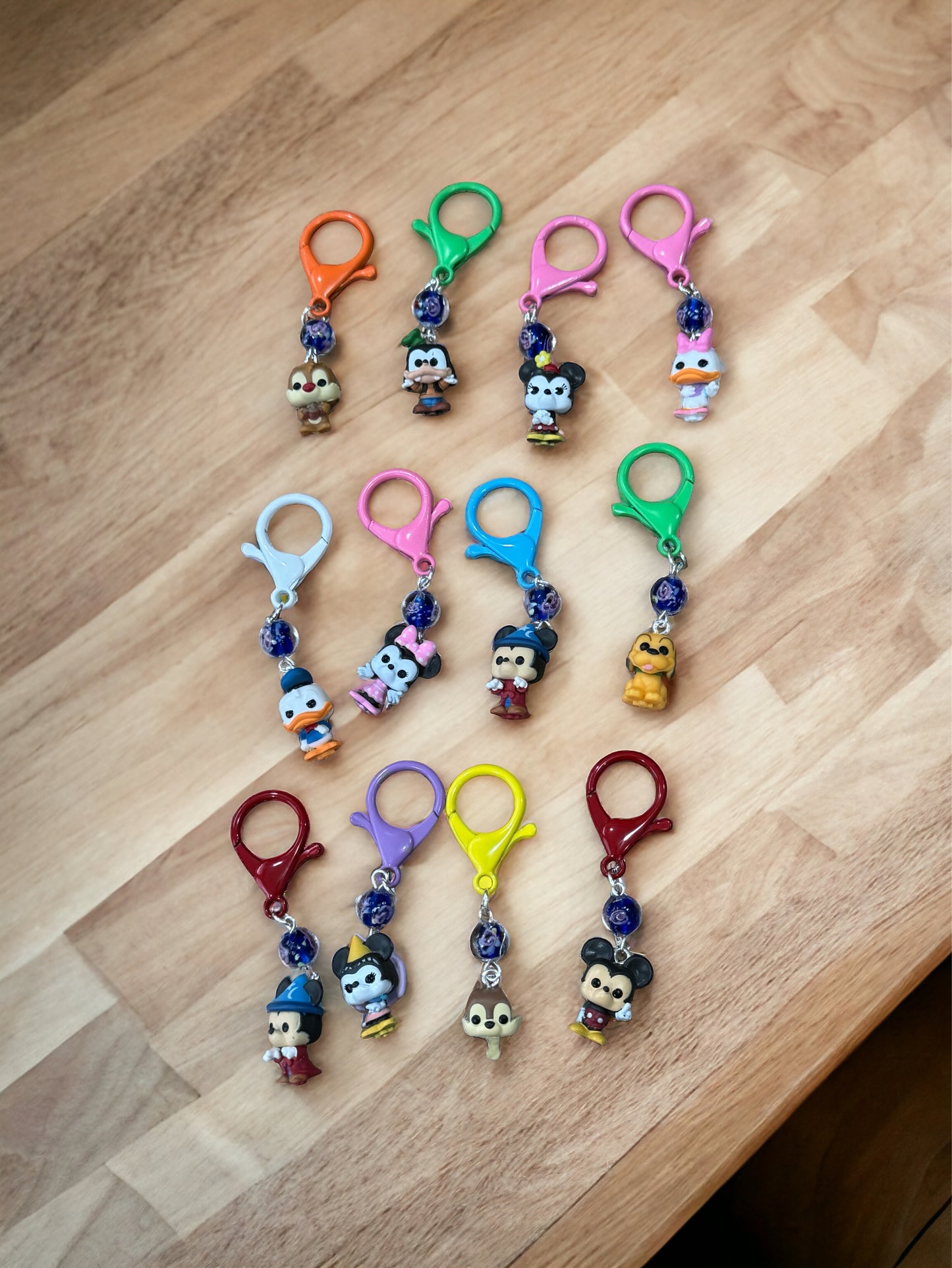 Stitch Markers - made with collectible Bitty Pops- Mickey