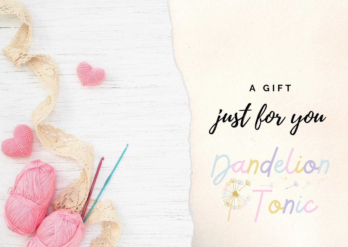 Dandelion Tonic Gift Card