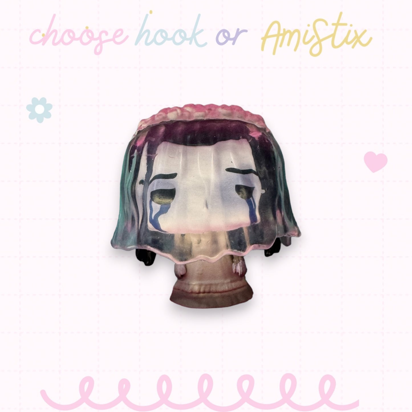 Choose Beaded Crochet Hook and/Or AmiStixTM - Made with Funko Pocket Pop Horror