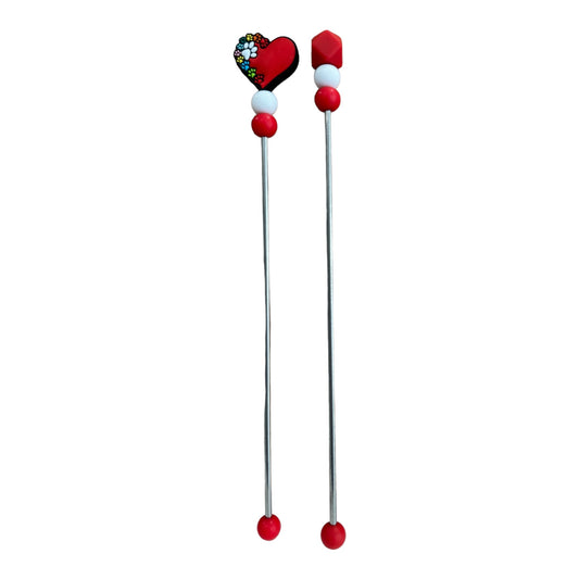 AmiStix™️ tool Red Heart Paw Prints