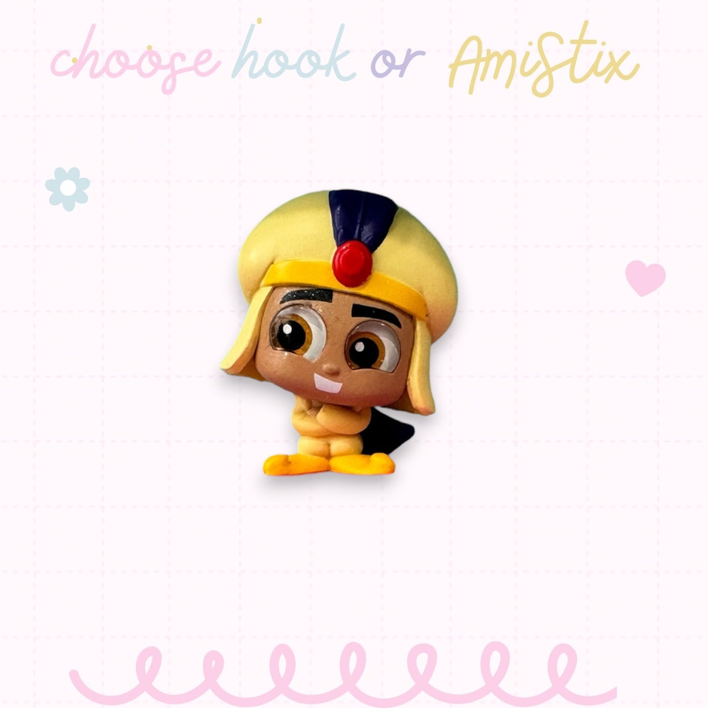 Choose Beaded Crochet Hook and/Or AmiStixTM - Made with Aladdin Disney Doorables