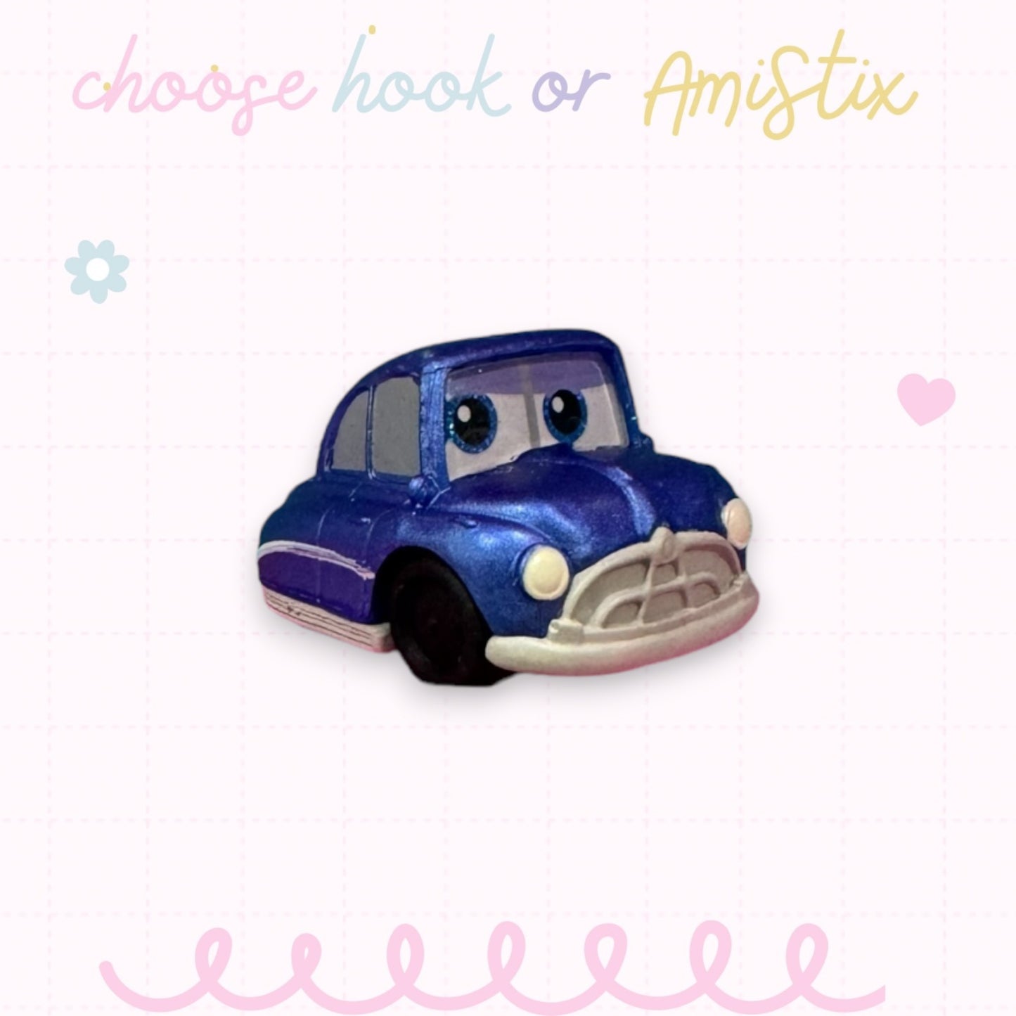 Choose Beaded Crochet Hook and/Or AmiStixTM - Made with Cars Doorables