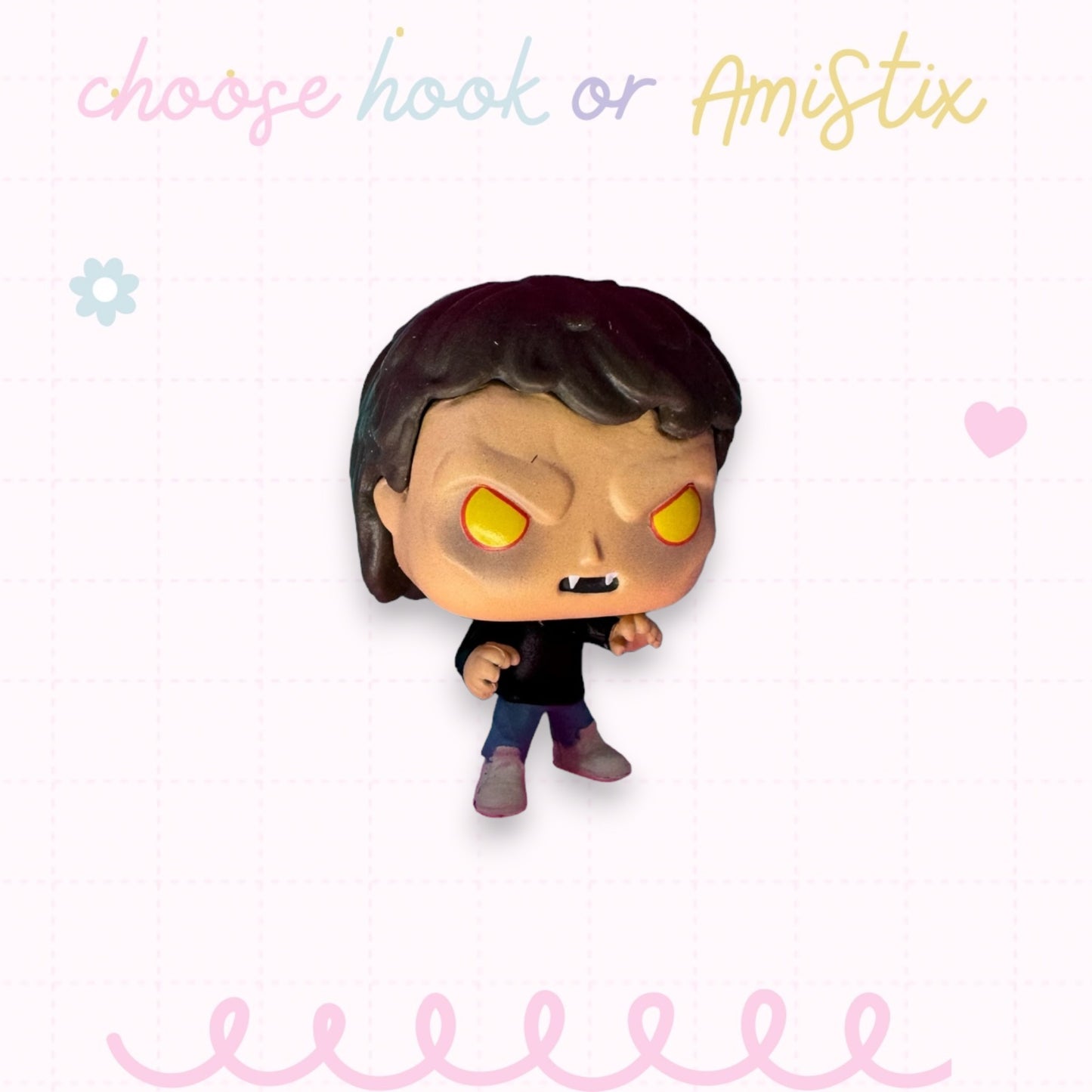 Choose Beaded Crochet Hook and/Or AmiStixTM - Made with Funko Pocket Pop Horror