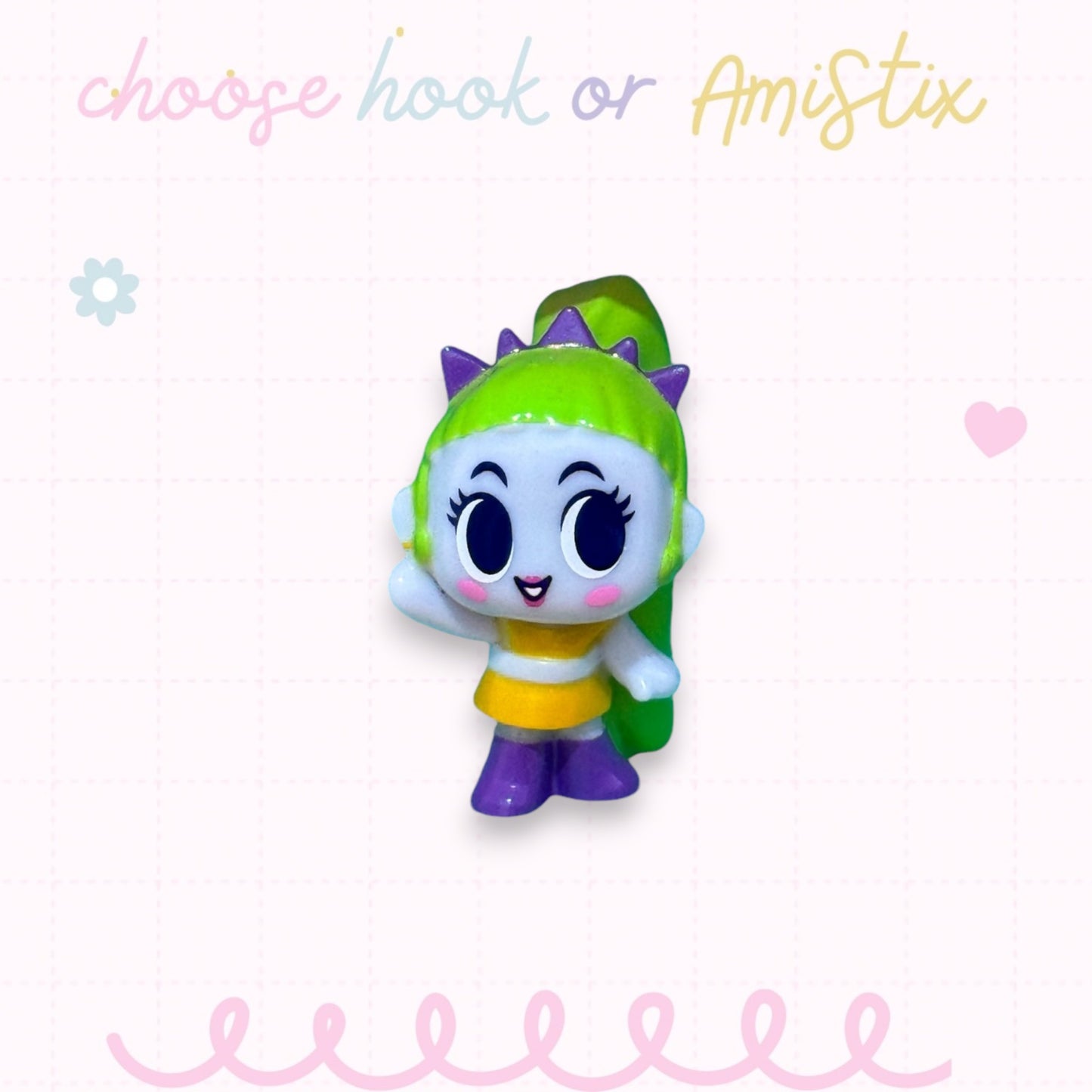 Choose Beaded Crochet Hook and/Or AmiStixTM - Made with Trolls Mineez by Dreamworks