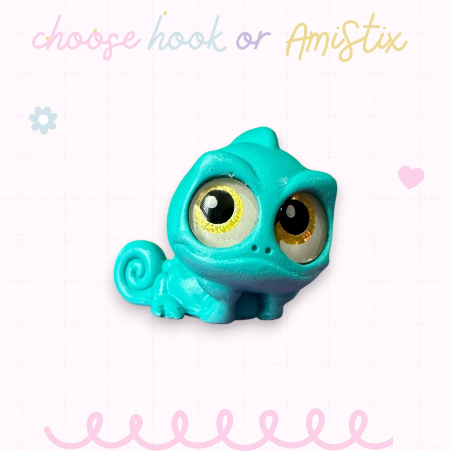 Choose Beaded Crochet Hook and/Or AmiStixTM - Made with Rapunzel Disney Doorables