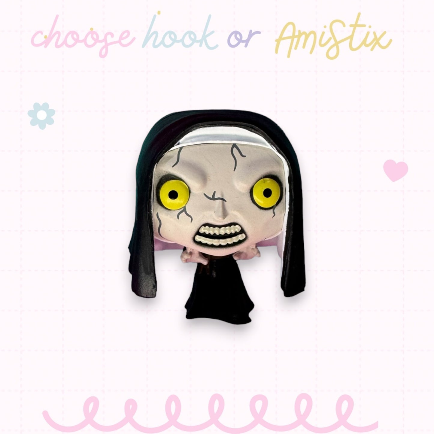 Choose Beaded Crochet Hook and/Or AmiStixTM - Made with Funko Pocket Pop Horror