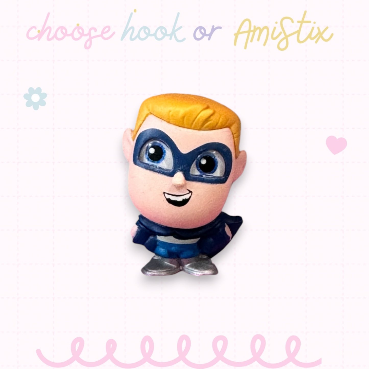 Choose Beaded Crochet Hook and/Or AmiStixTM -  Made with Incredibles Disney Doorables