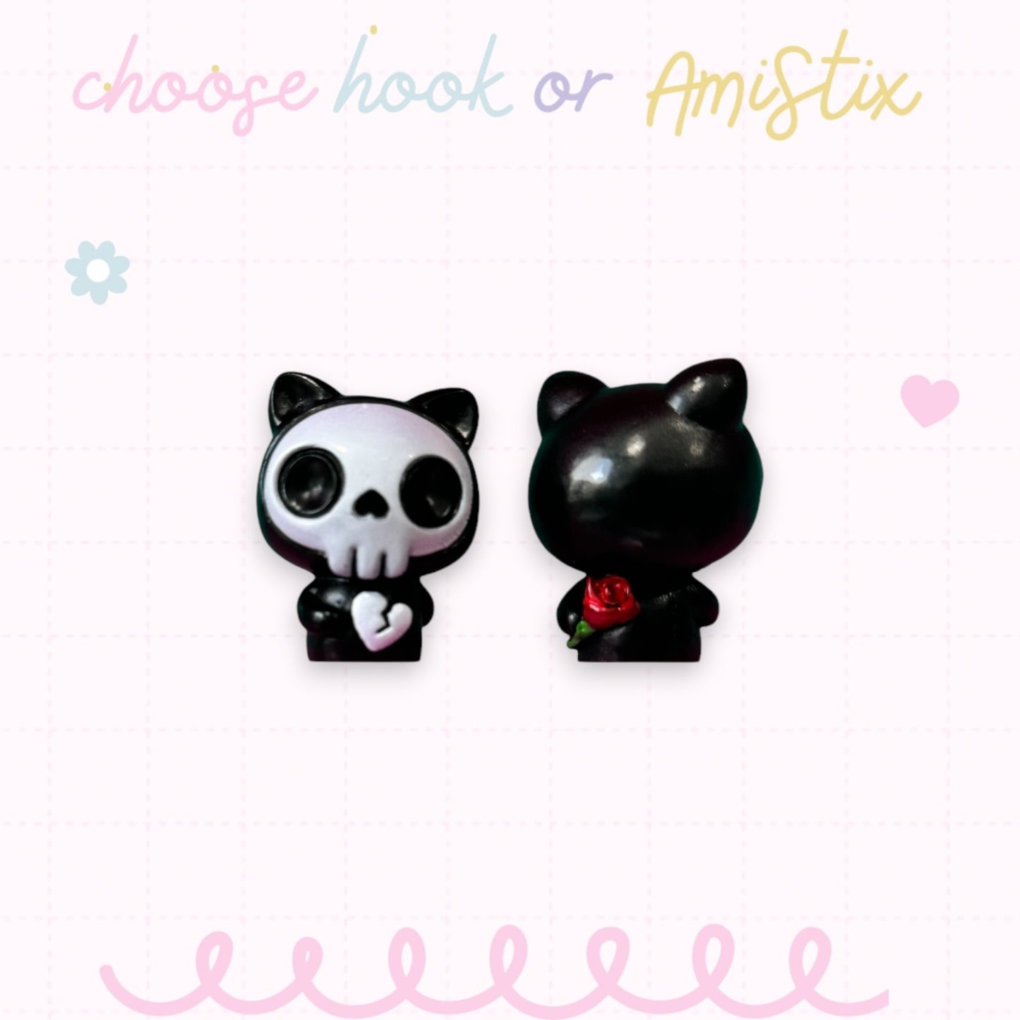 Choose Beaded Crochet Hook and/Or AmiStixTM -  Night Dwellers