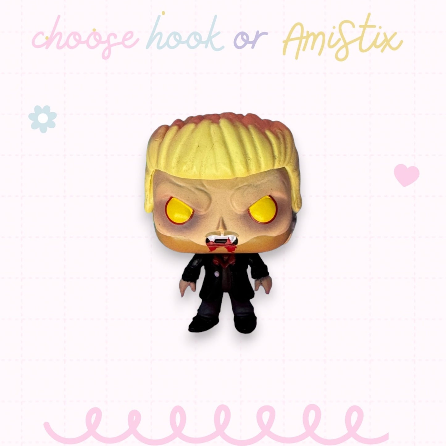 Choose Beaded Crochet Hook and/Or AmiStixTM - Made with Funko Pocket Pop Horror