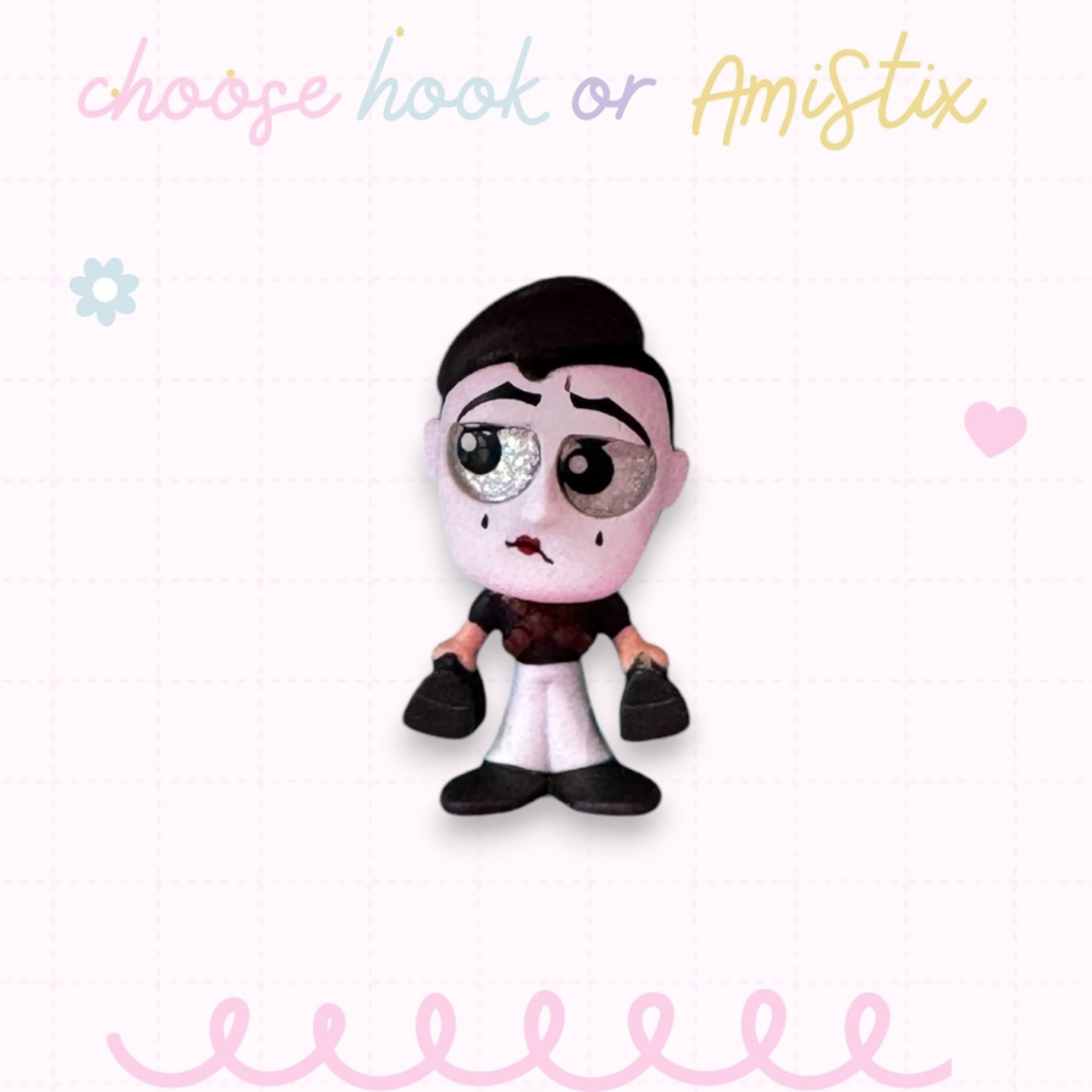 Choose Beaded Crochet Hook and/Or AmiStixTM -  Made with Incredibles Disney Doorables