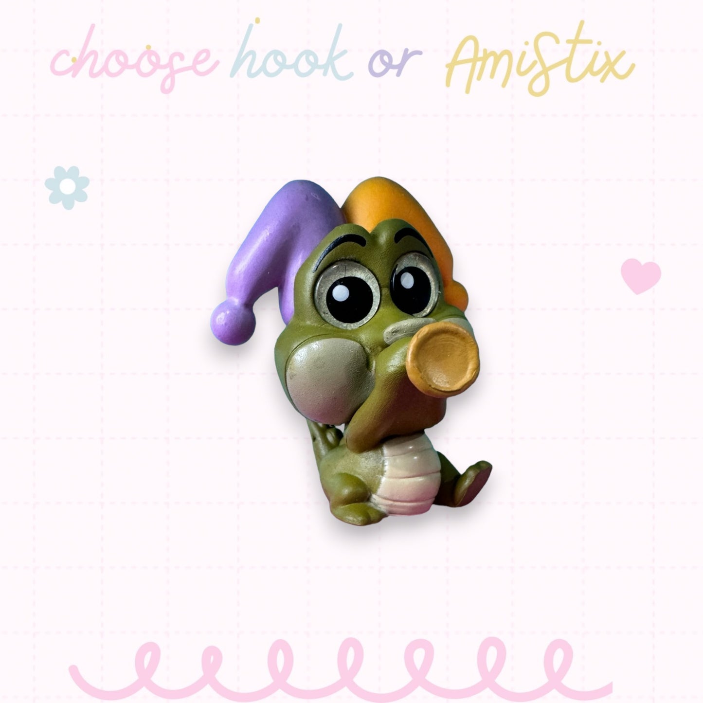 Choose Beaded Crochet Hook and/Or AmiStixTM - Made with Tiana Disney Doorables