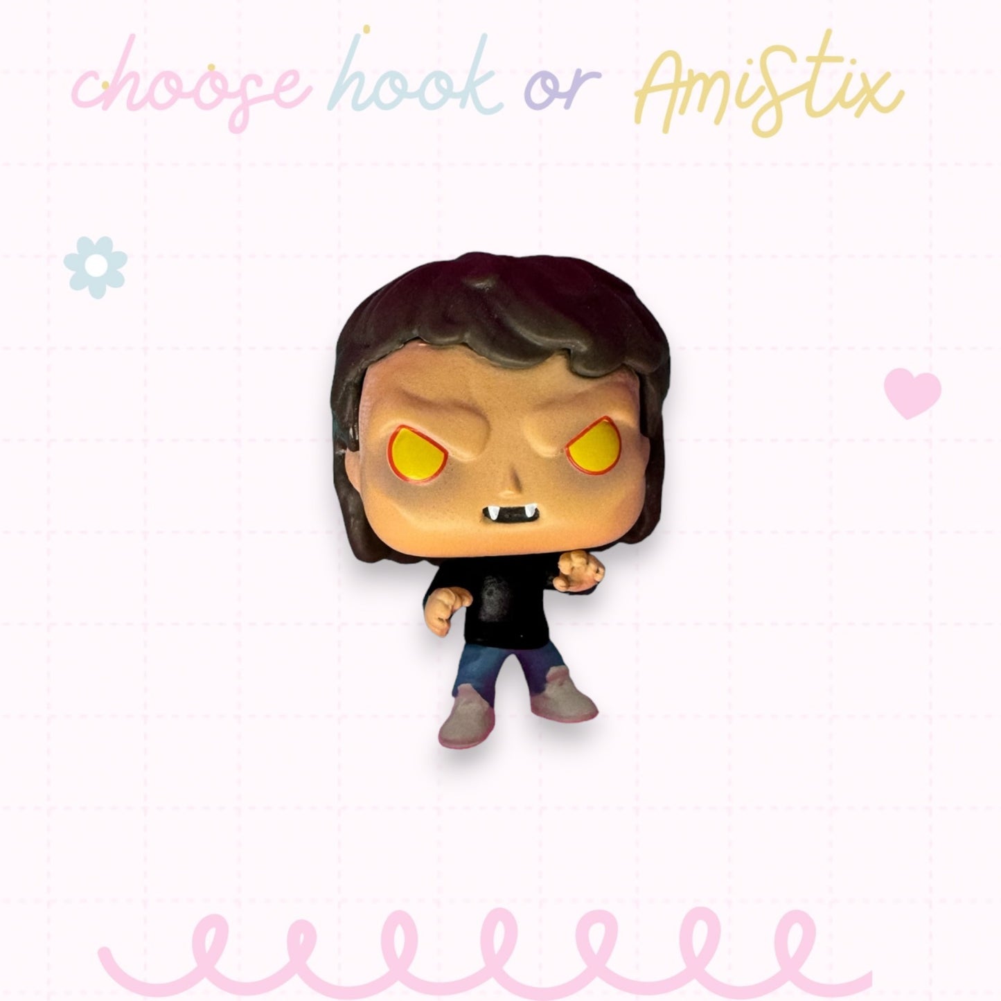 Choose Beaded Crochet Hook and/Or AmiStixTM - Made with Funko Pocket Pop Horror