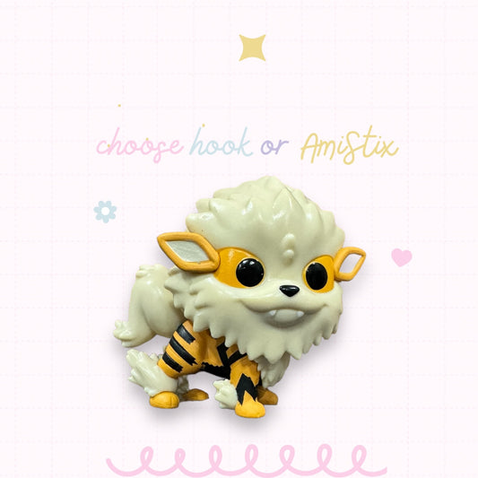 Choose Beaded Crochet Hook and/Or AmiStixTM - Pokemon Growlithe