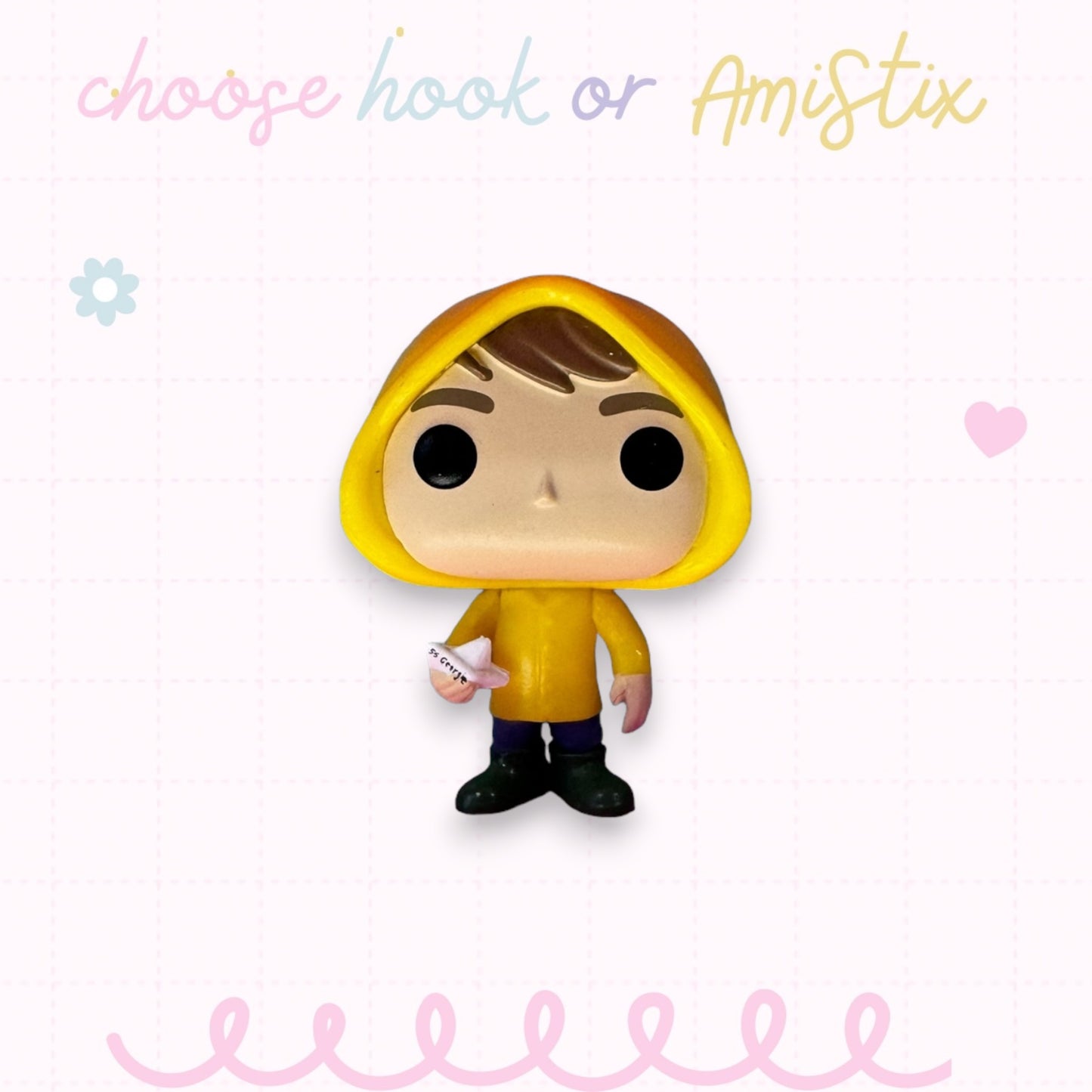 Choose Beaded Crochet Hook and/Or AmiStixTM - Made with Funko Pocket Pop Horror Doorables