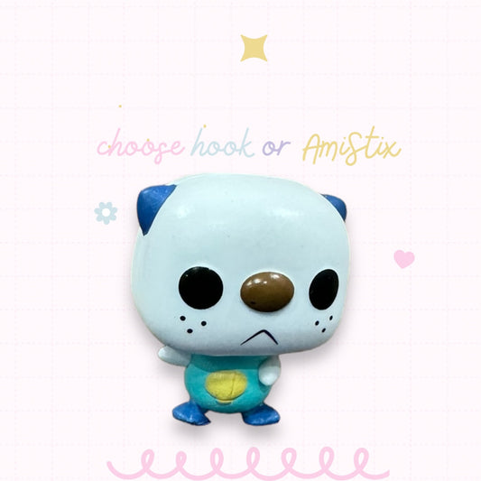 Choose Beaded Crochet Hook and/Or AmiStixTM - Pokemon Oshawott Funko Pocket Pop