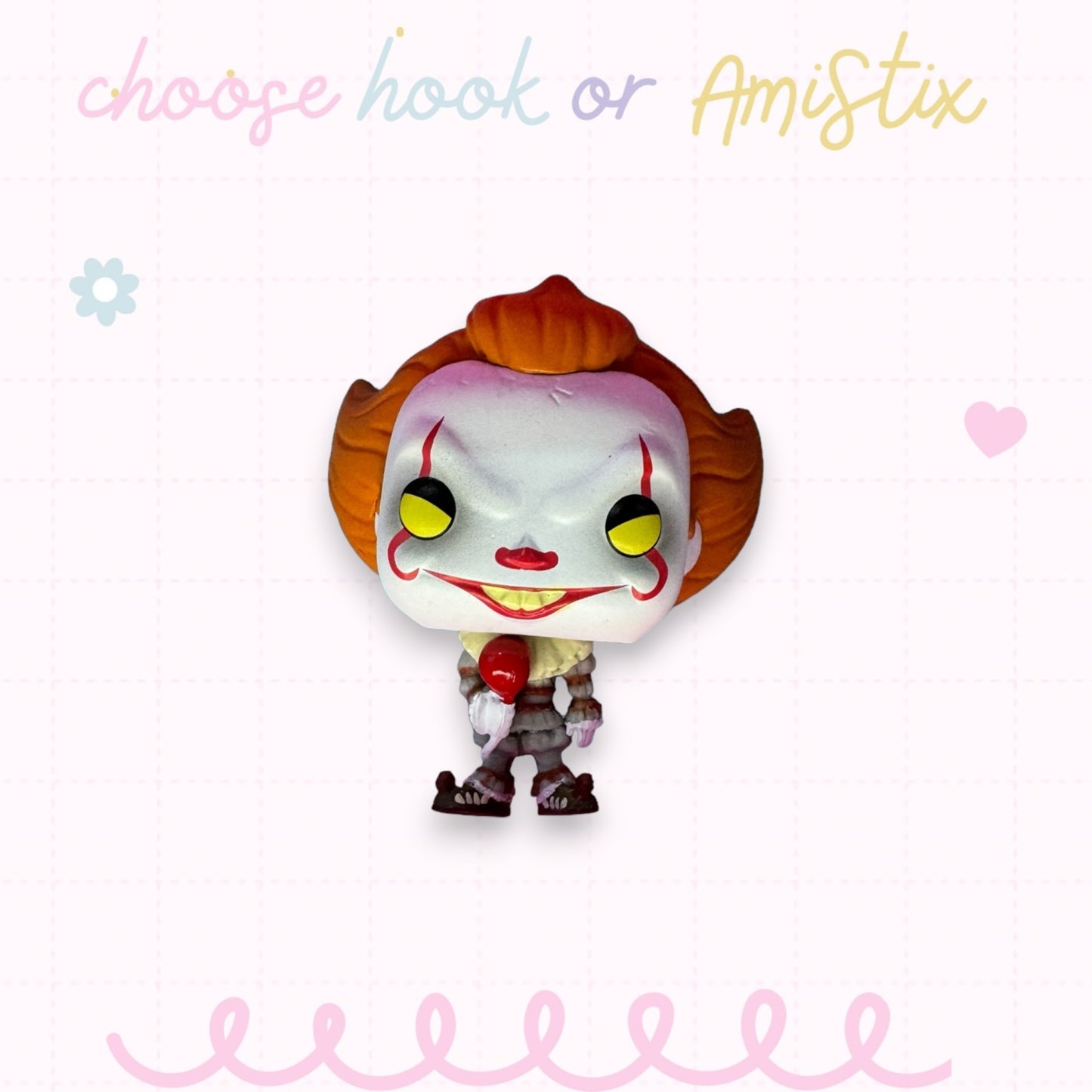 Choose Beaded Crochet Hook and/Or AmiStixTM - Made with Funko Pocket Pop Horror Doorables