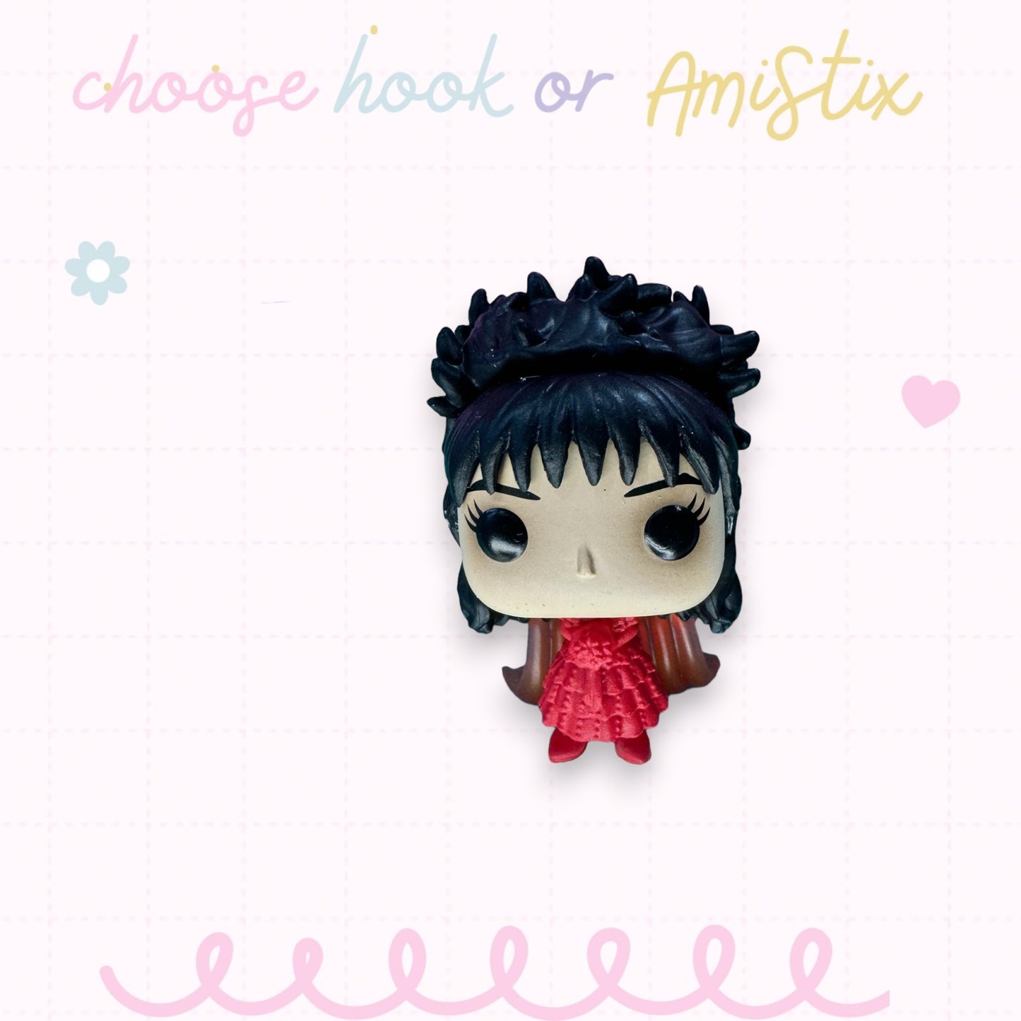 Choose Beaded Crochet Hook and/Or AmiStixTM - Made with Funko Pocket Pop Horror Doorables