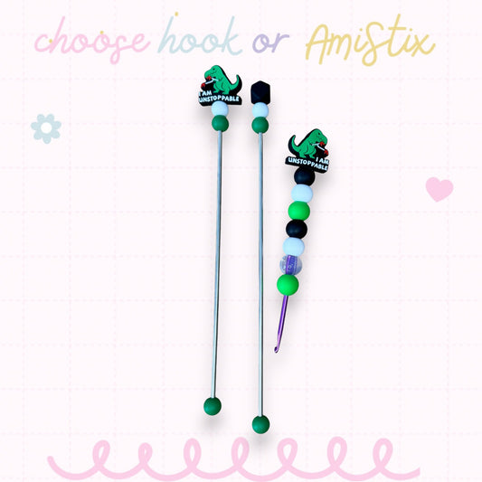 Choose Beaded Crochet Hook and/Or AmiStixTM - Unstoppable