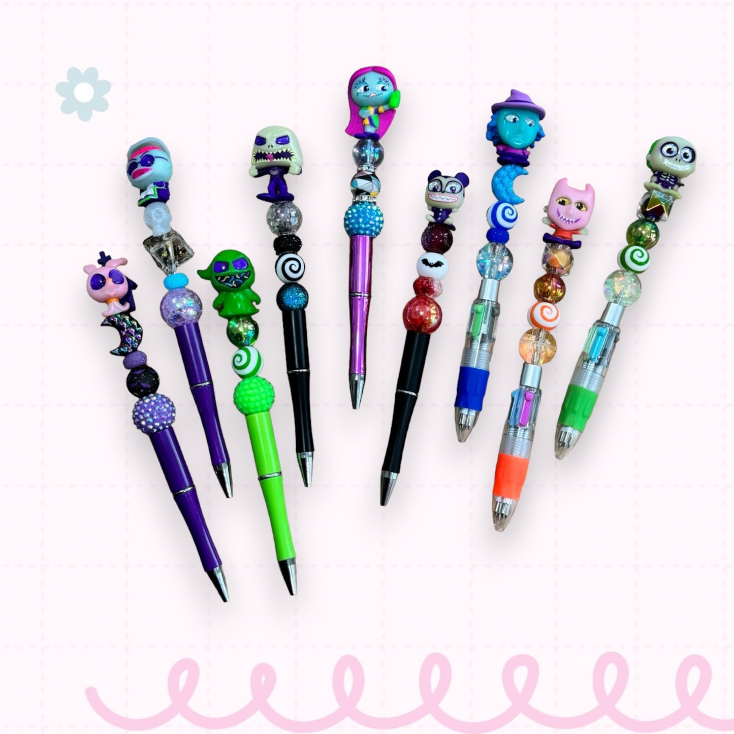 Choose Pen or Pencil - Made with NIghtmare Before Christmas Doorables