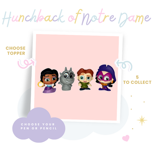 Choose Pen or Pencil - Made with Hunchback of Notre Dame Doorables