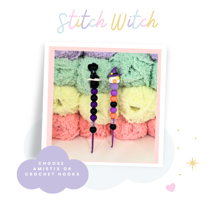 Crochet Hook Witchy Halloween