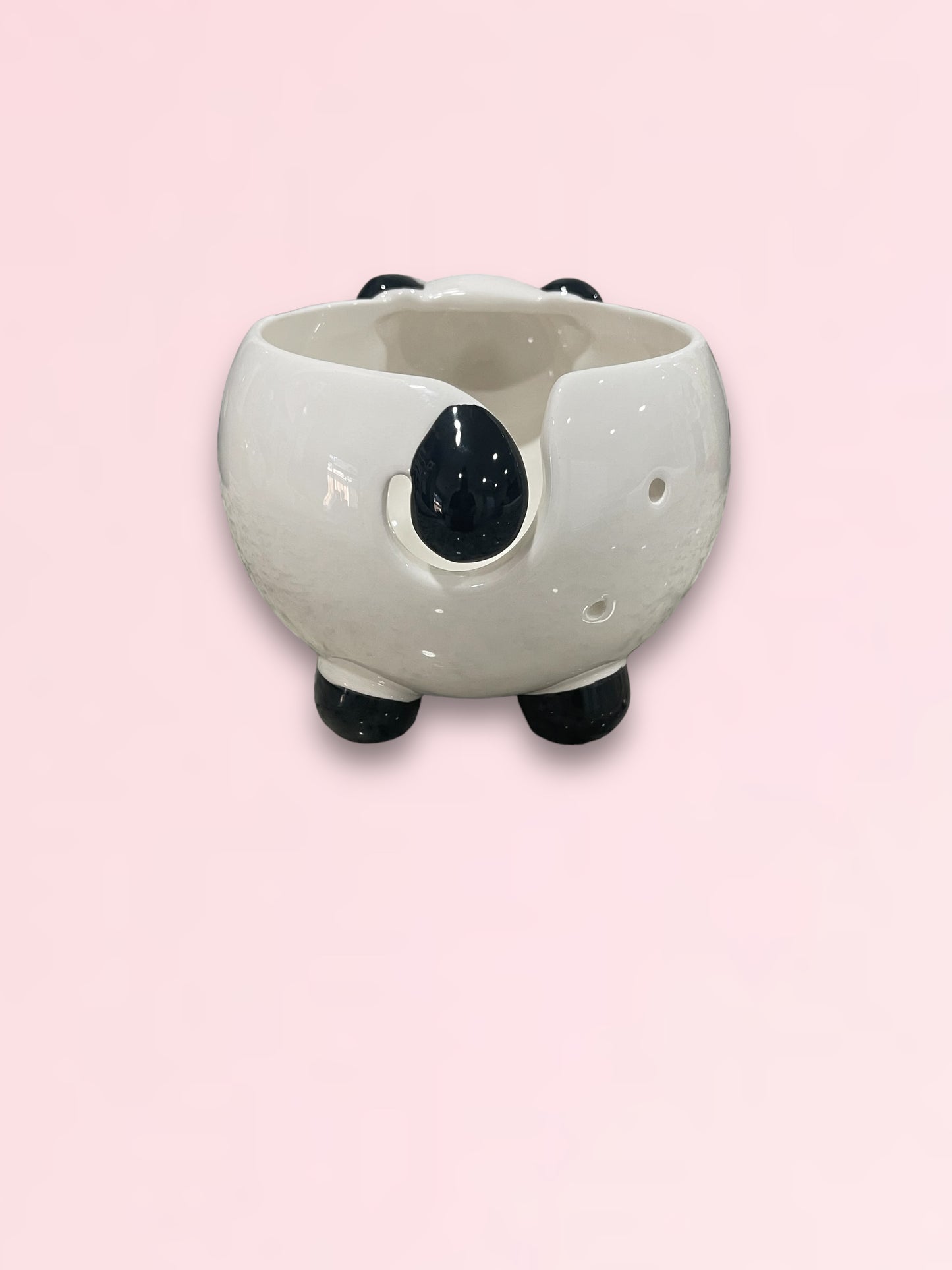 Ava the Panda Yarn Bowl