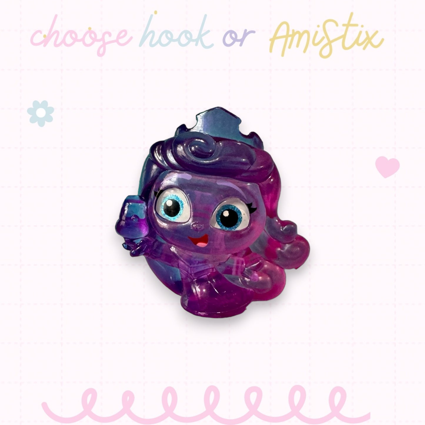 Choose Beaded Crochet Hook and/Or AmiStixTM - Made with Sleeping Beauty Disney Doorables