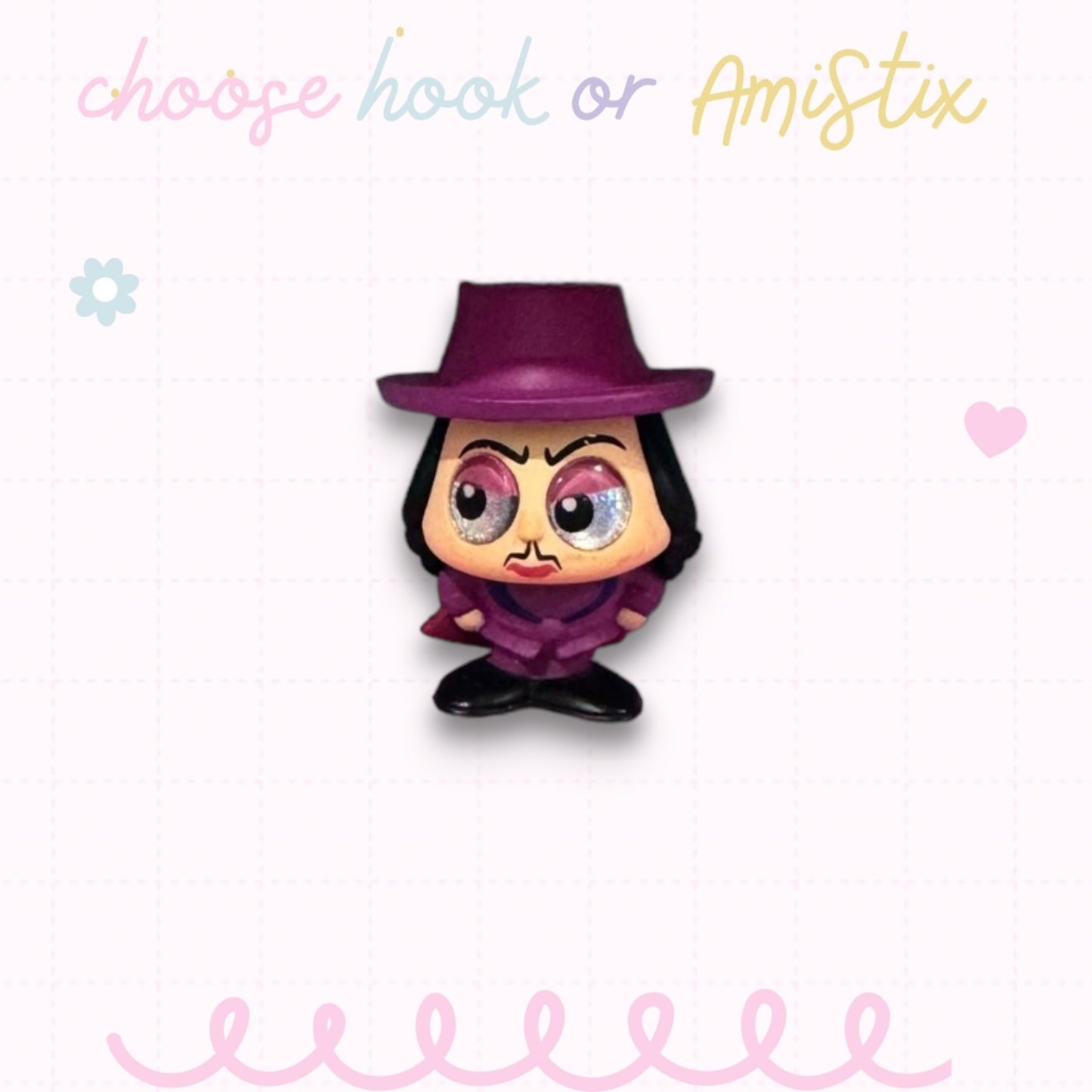 Choose Beaded Crochet Hook and/Or AmiStixTM - Made with Pocahontas Disney Doorables