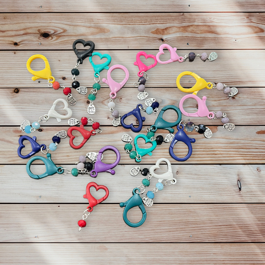 Blanket Yarn and XL Yarn Stitch markers Set of 6