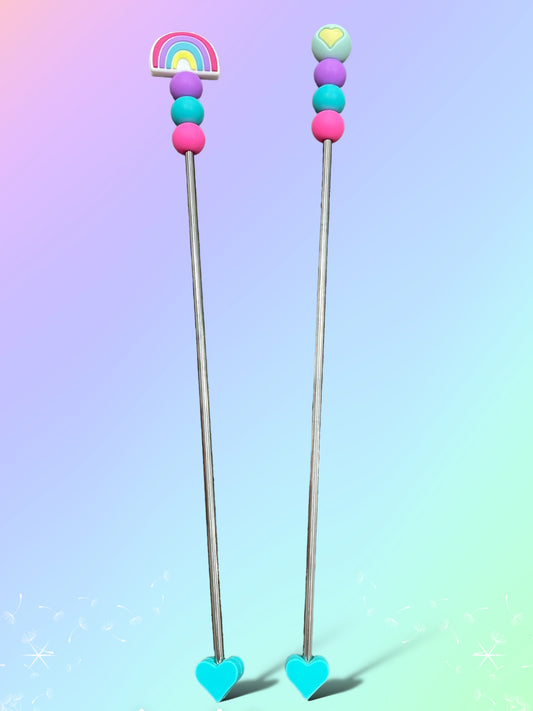 Ami Stitch Stix Heart Rainbow