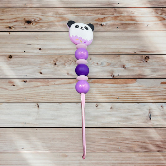 Purple Squishy Panda