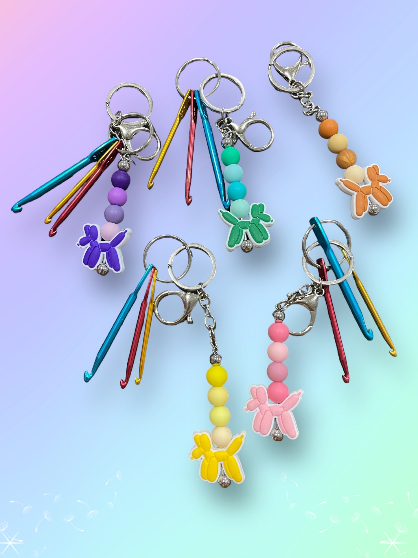 Balloon Dog Keychain